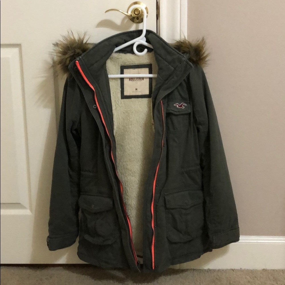 Hollister winter parka.
